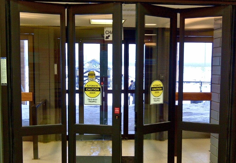 Prince George Airport Folding Door